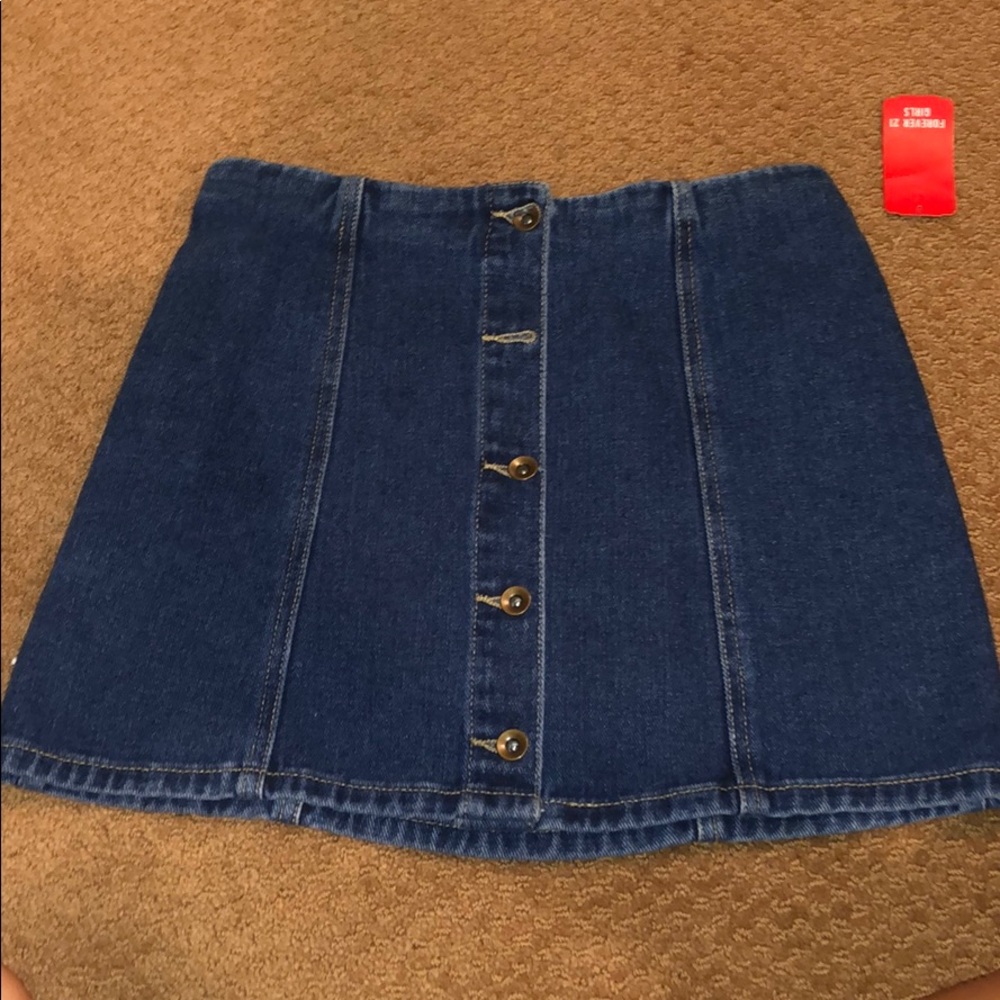 Forever 21 Girls jean skirt
